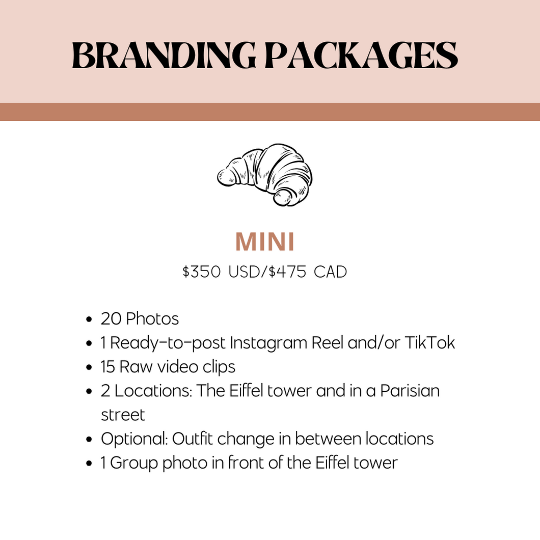 The MINI Branding Package